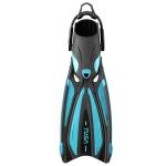 TUSA SOLLA FIN W/BUNGEE - SMALL - OCEAN GREEN