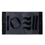 WETSUIT DIVER BEACH TOWEL - BLACK / GREY (160 X 86cm)