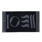WETSUIT DIVER BEACH TOWEL - BLACK / GREY (160 X 86cm)