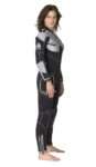 061222 W4 7MM FULLSUIT WITH BACK ZIP - FEMALE S