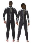 061127 W4 7MM FULLSUIT WITH BACK ZIP - MALE 2XL