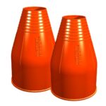 732203 SILICONE WRIST SEALS-ORANGE (PAIR) - SMALL