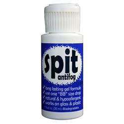 spit antifog gel- 1oz. size with leak proof flip-top cap (wet or dry applications)