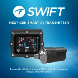 Shearwater Perdix AI with Swift Transmitter