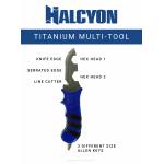 Halcyon Titanium Multitool w/ "H" sheath