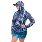 WOMEN'S Abalone Restoration Hooded Sun Shirt