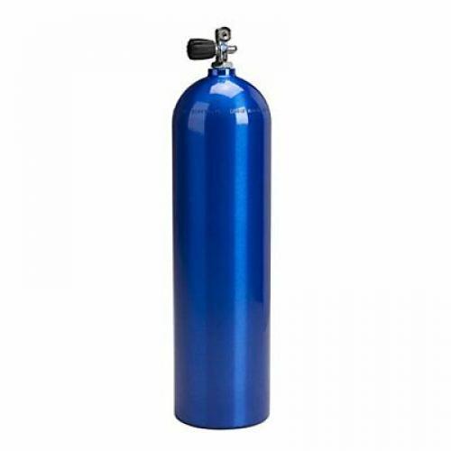 80 CF Standard Series 3000 PSI Aluminum Tank - Blue