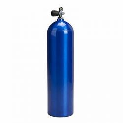 80 CF Standard Series 3000 PSI Aluminum Tank - Blue
