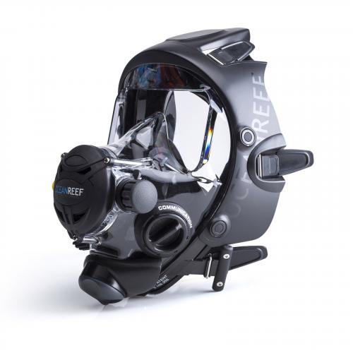 SPACE EXTENDER- Diving Full Face Mask w/INT 2nd Stage, Surface Ai