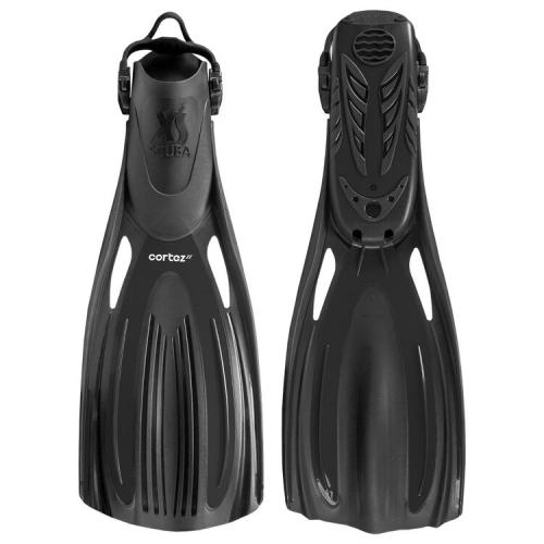 Cortez II Fins - MEDIUM Black