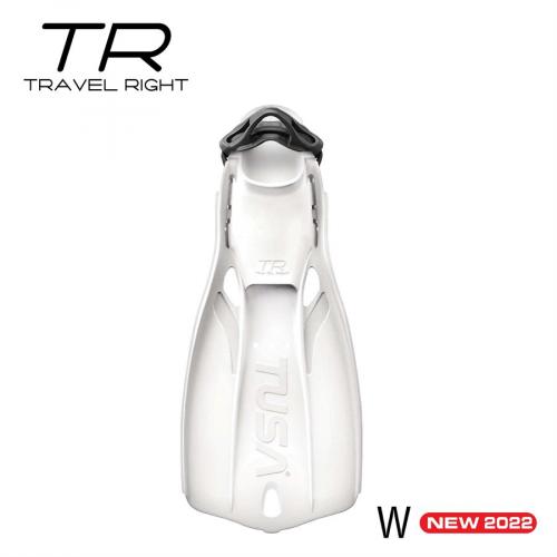 TRAVEL RIGHT FIN - M WHITE