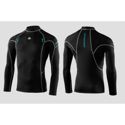 MALE LONG SLEEVE RASH GUARD - XS-S