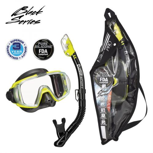 VISIO TRI-EX M/S COMBO (UM-31/USP-250), FLASH YELLOW/BLACK