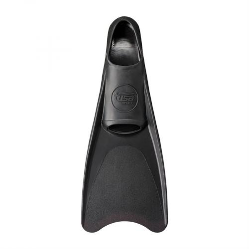 T. SPORT RUBBER FULL FOOT FIN, XSMALL BLACK