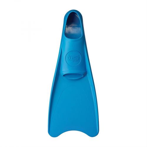 T. SPORT RUBBER FULL FOOT FIN, 2-XSMALL BLUE