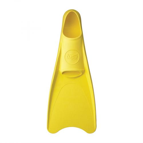 T. SPORT RUBBER FULL FOOT FIN, 2-XSMALL YELLOW