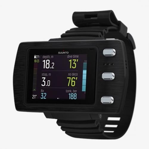 SUUNTO EON STEEL BLACK WITH BOOT AND USB