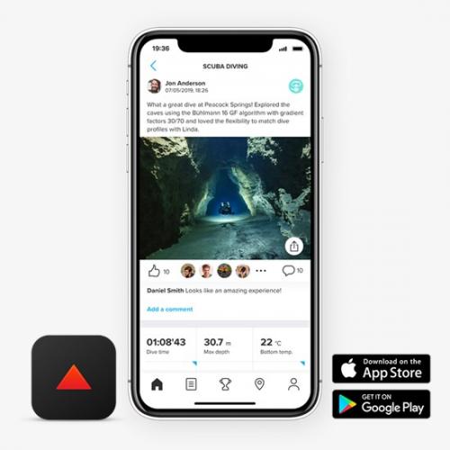 SUUNTO EON STEEL BLACK WITH BOOT AND USB