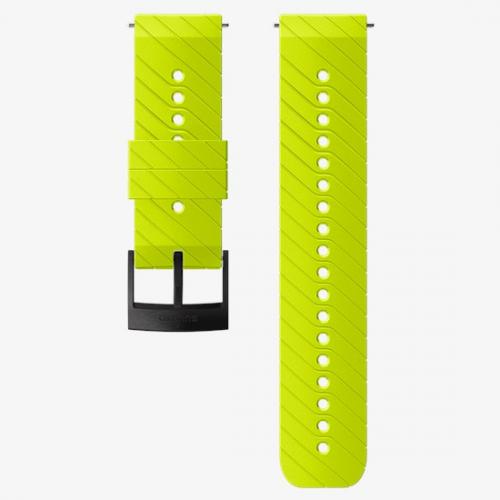 24 ATH3 SILICONE STRAP LIME/BLACK M  (Non Dive)