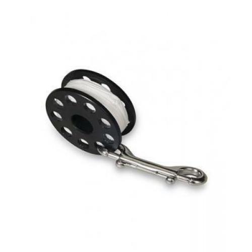 Spool with line and double-ender, 100ft / 30m