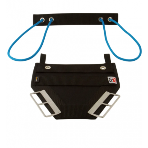 Sidemount Buttplate, Red Bungee (NEW!)