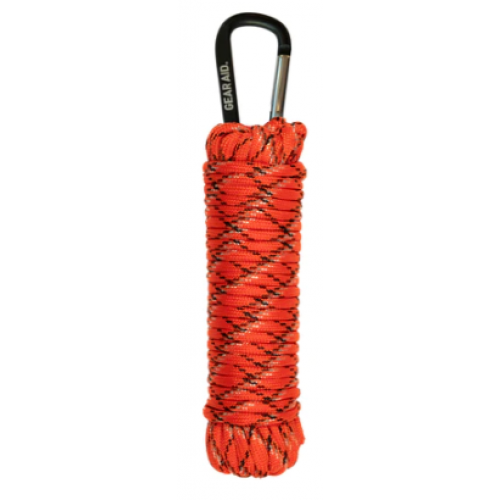 550 Paracord 30' Orange/Reflective