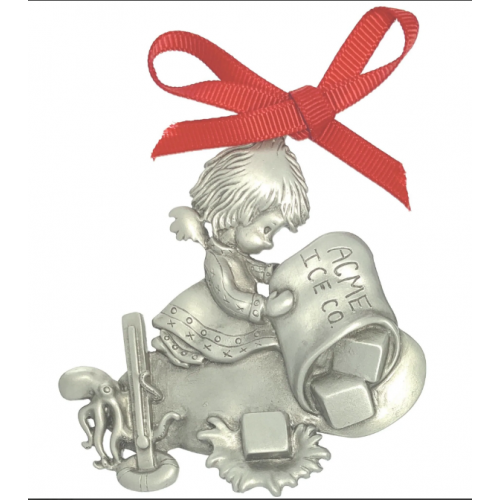 Coolest Angle Holiday Ornament 