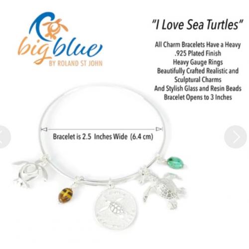 Turtle Bracelet for Women, Sea Turtle Bangle Bracelet, Turtle Charm Bracelet,
