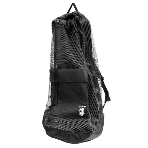 Heavy Mesh Backpack BLACK