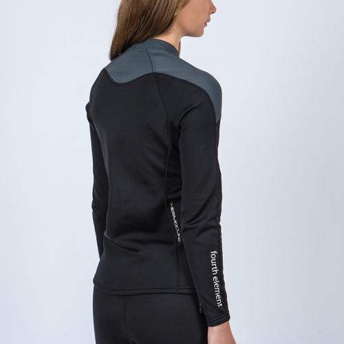 THERMOCLINE WOMENS L/S TOP - FRONT ZIP XXXL