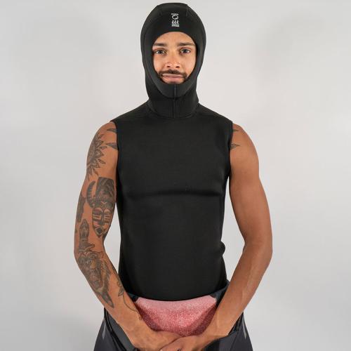 MEN'S NEOPRENE HOODED VEST MEDIUM