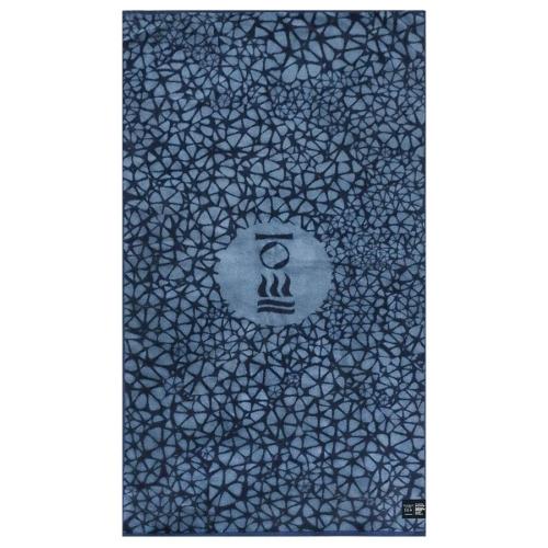 OCEANPOSITIVE BEACH TOWEL BLUE ONE SIZE 160x86cm/63x33"