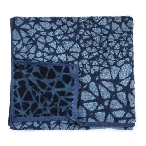 OCEANPOSITIVE BEACH TOWEL BLUE ONE SIZE 160x86cm/63x33"