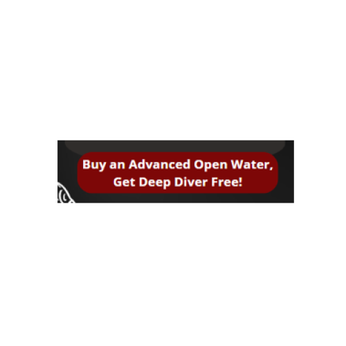 Buy Advanced Open Water and Get Deep Diver Free