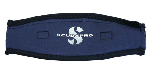 Neoprene Mask Strap,  2.5 MM - Black/Gray