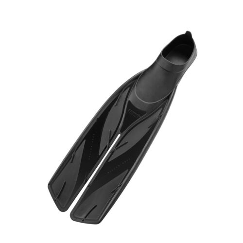 Full Foot Fin, Black, Size 4.5-5.5