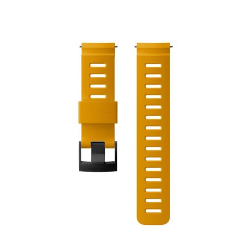 SUUNTO Q/R SILICONE STRAP AMBER/BLACK M