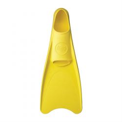 T. SPORT RUBBER FULL FOOT FIN, 2-XSMALL YELLOW