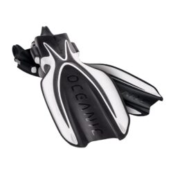 MANTA RAY FIN, WHITE/BLACK, XS