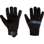 2mm Tropic Pro Glove, Black - XS