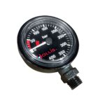 PRESSURE GAUGE MODULE BAR LOW PROFILE  BLK-- METAL W/O BOOT