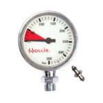 PRESSURE GAUGE MODULE BAR -- METAL W/O BOOT