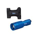 450 Lumen Mini Focusable Light, Blue w/ Glove & Batteries 450 Lumen Mini Focusable Light, Blue w/ Glove & Batteries