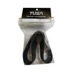 AFS - FIN STRAP 1PC, WHITE (ALL TUSA OPEN HEEL FINS - M/L)