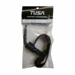 FINSTRAP & MALE BUCKLE BLACK