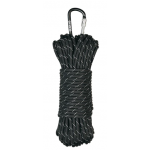 1100 Paracord 100' Black/Reflective