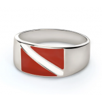 Men's Dive Flag Ring