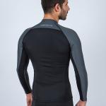 THERMOCLINE MENS L/S TOP - FRONT ZIP XLARGE