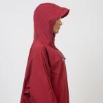 STORM PONCHO BURGUNDY MEDIUM