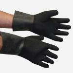 DRY GLOVES HEAVYWEIGHT BLACK TEXTURED LARGE